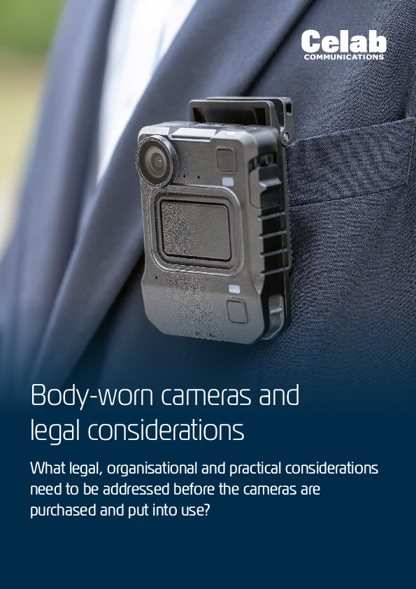 Preview of cover of the file Body-worn cameras and legal considerations.pdf
