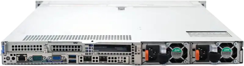 Produktbild på Ericsson Private 5G network controller sedd rakt framifrån.