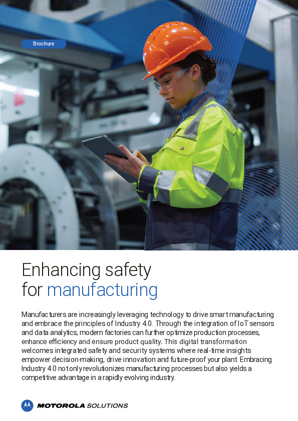 Förhandsgranskning av dokument Motorola-solution-brief_enhancing-safety-for-manufacturing.pdf