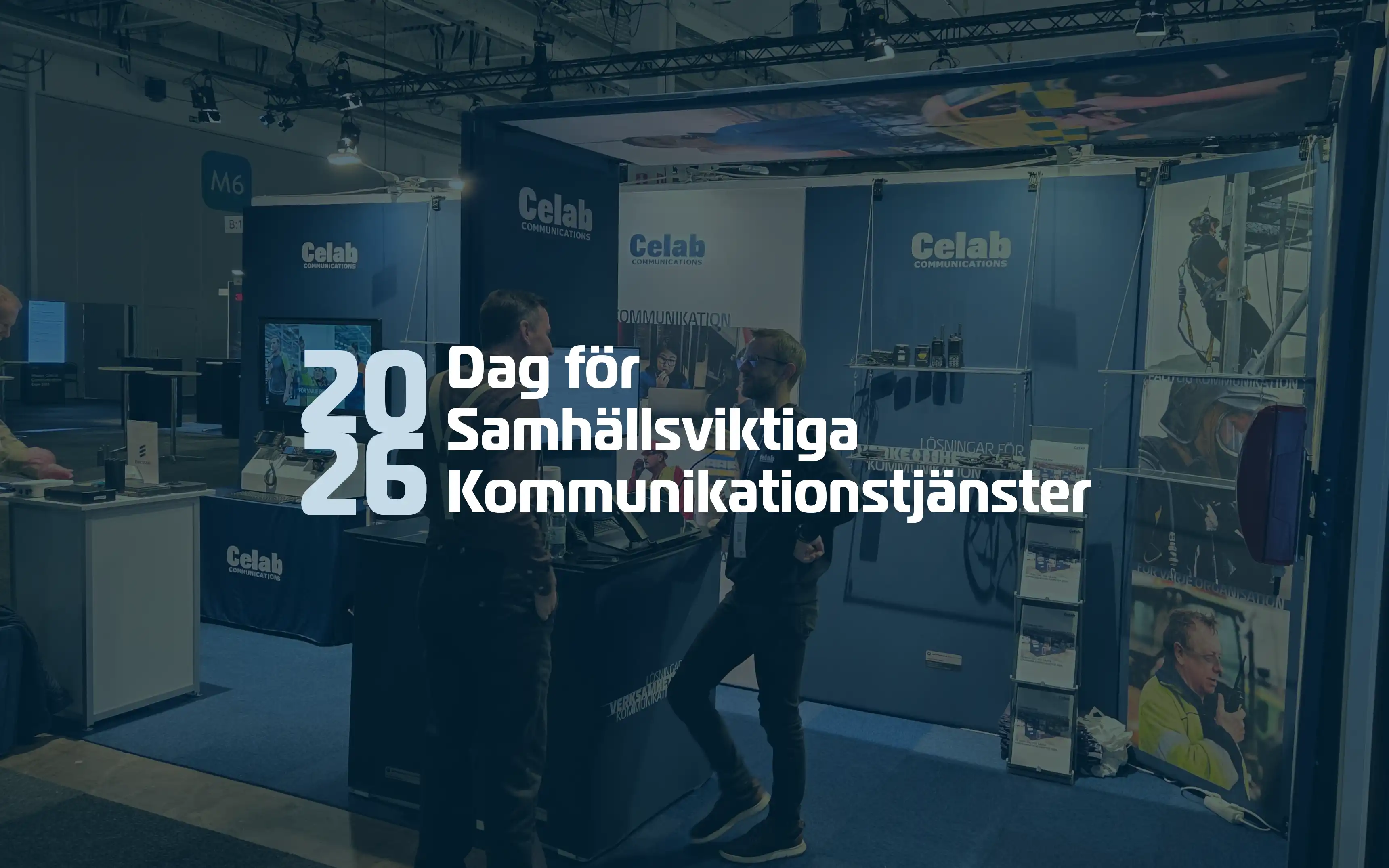 Platshållare för 2026-års upplaga av mässan Dag för Samhällsviktiga Kommunikationstjänster.