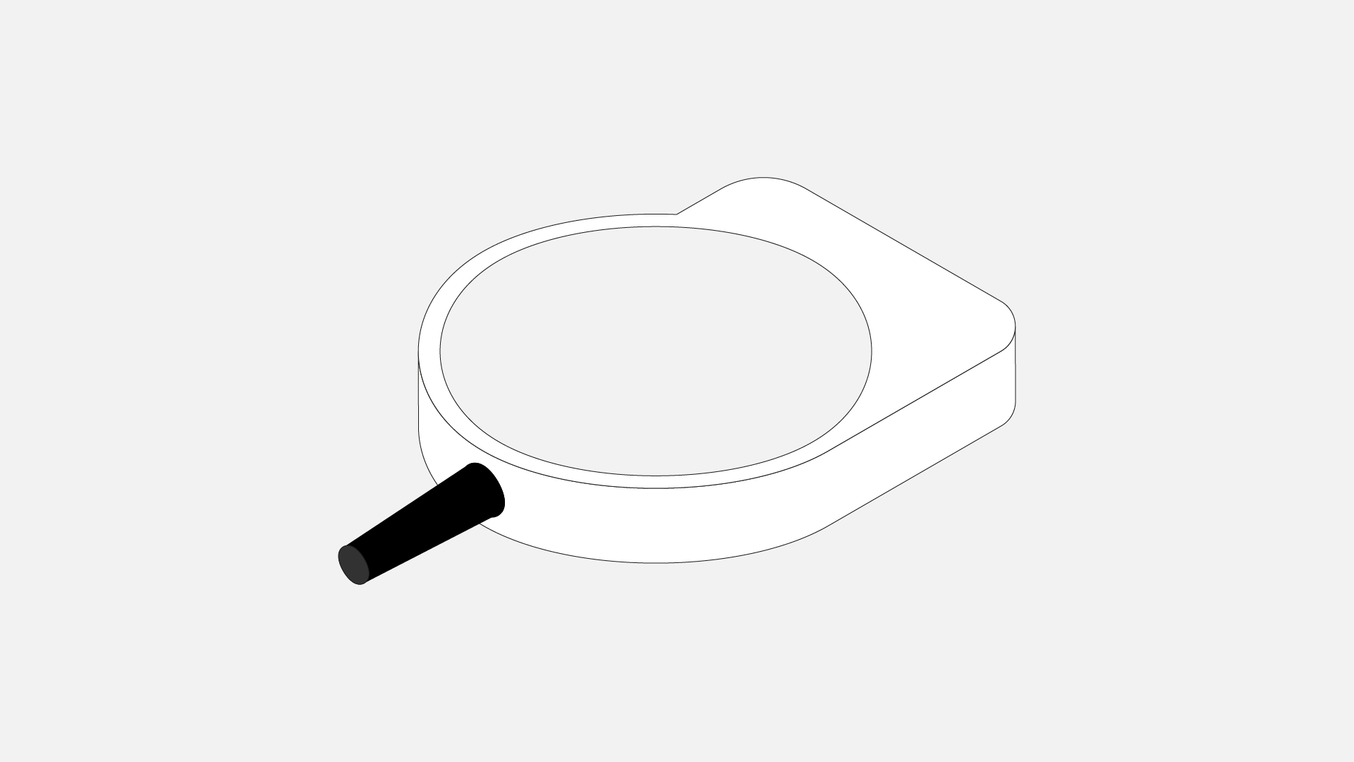 Illustration av en variant av talknapp för ljudtillbehör till komradio